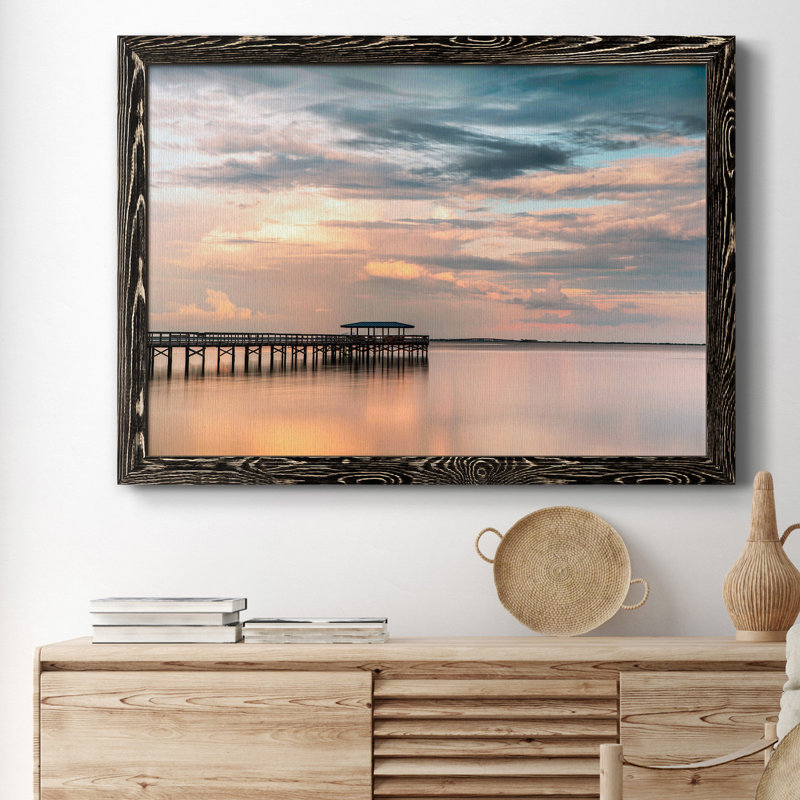 Harbour Sunset - Impression sur toile, Noir, H 37,5 po x l 27,5 po x P 1,5 po