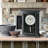 QXW250KLH Mantel Clock, Black