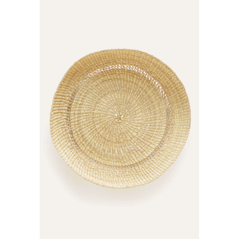 Bolga Round Tray