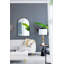Élégant miroir mural arqué avec cadre en métal robuste, polyvalent pour n'importe quelle pièce de votre maison