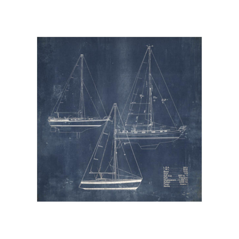 «Blueprint II» par Sofia Fox - impression, Plexi, H 36 po x l 36 po