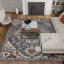 Tapis oriental en polypropylène tissé à la main Raaya-538845944