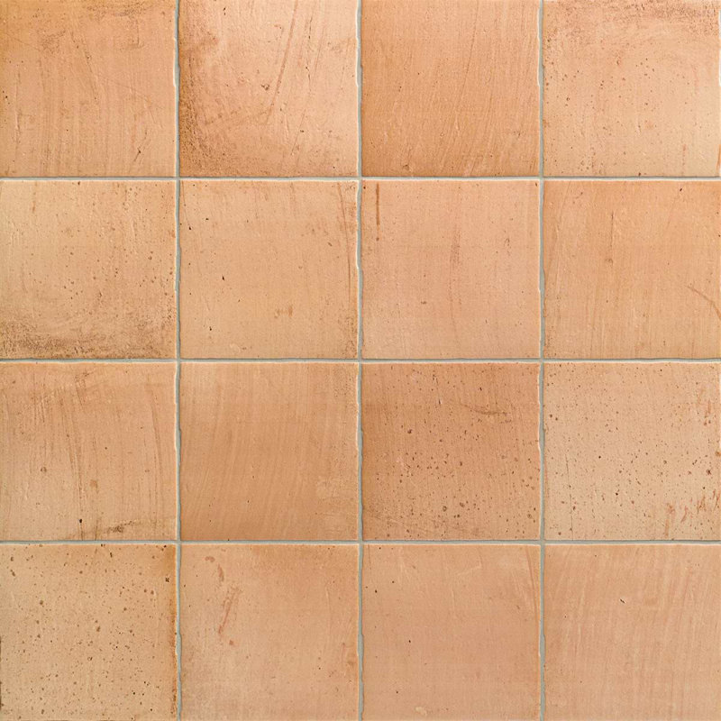 Solara Terracotta 8.85 In. X 8.85 In. Matte Porcelain Floor And Wall Tile (8.69 Sq. Ft. / Case), Sand