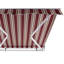 Auvent rétractable manuel pour terrasse 8 pi x 6 pi Advaning-14236692-48259064