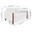 Canapé 2 places Comfy Mid-Century Modern-961562666