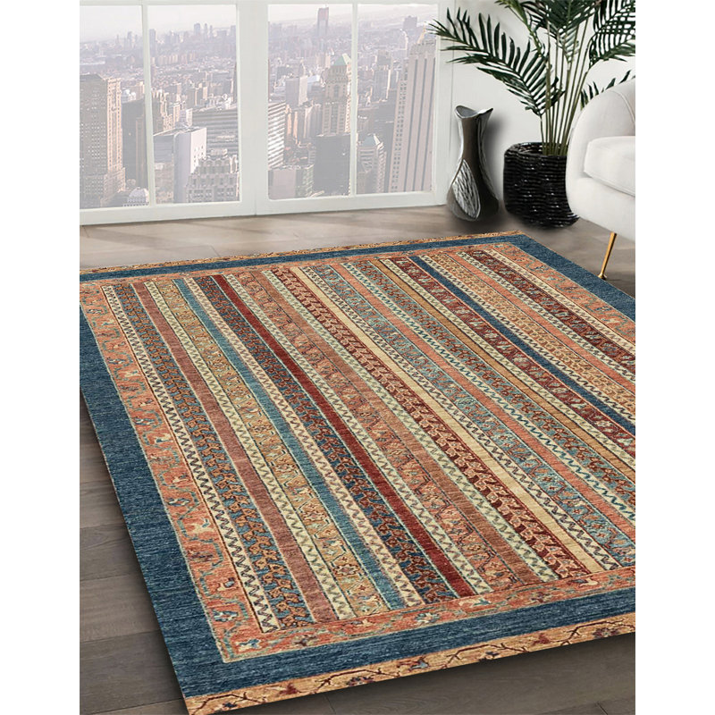 Abstract Indoor Rug, Square 3'