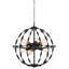 Lustre spoutnik 6 lumières