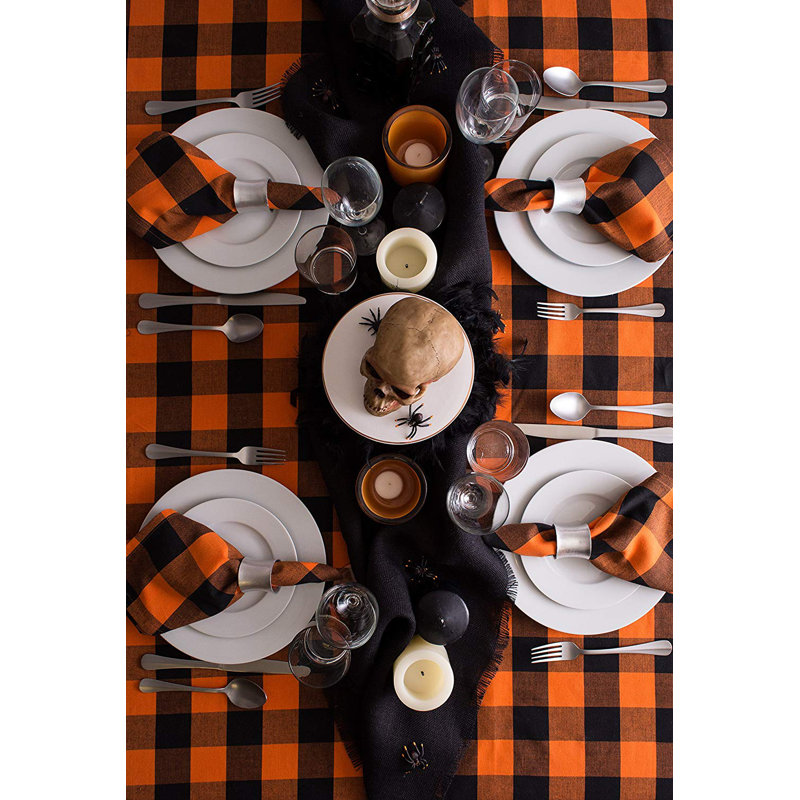 Geoghegan Table Runner, 110" L x 15" W, Black