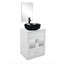 Meuble-lavabo simple 24 po Aizo-772927847