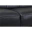 Chaise en cuir italien à grain supérieur