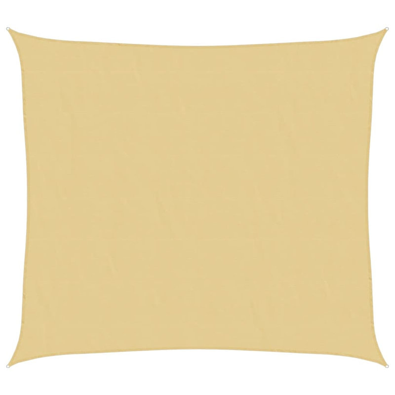 Carolan 100% Polyester Oxford 3m x 2.5 m Square Shade Sail, Sand