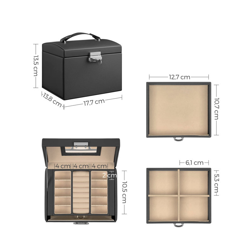 Jewellery Box +, Black