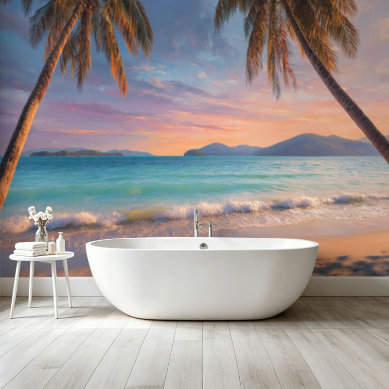 Adhésif mural amovible Peel and Stick, 68.88" L x 96" W