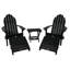 Mountain Bluff Adirondack Chair with Ottoman-506379045