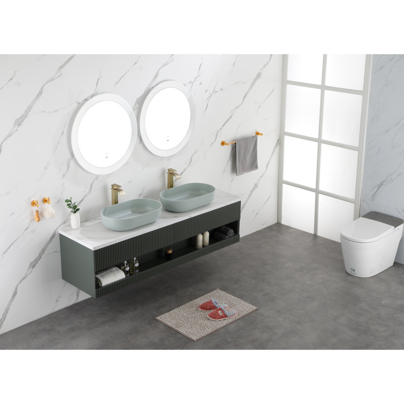 Lavabo vasque de salle de bain au-dessus, lavabo de salle de bain
