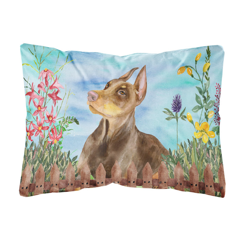  Coussin décoratif intérieur / extérieur Doberman