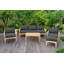 Monterey Outdoor Teak Conversation Set-811188825-847976550