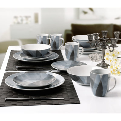 Piece Stoneware Dinnerware Set - Service for 4