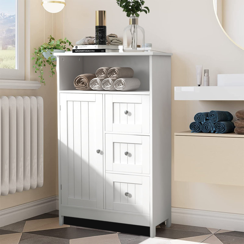 Bruning Freestanding Bathroom Cabinet