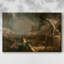 Le cours de l'empire: Destruction-Thomas Cole-Toile tendue avec châssis-1836-651524782