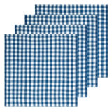 Linen Gingham Square Napkin