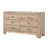 Miquell 6 Drawers  Dresser, Natural Finish