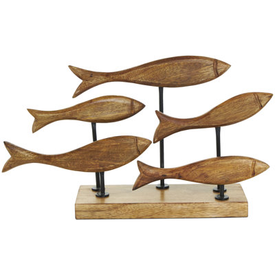 Sculpture de poisson Arne