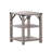 Taley 3-Tier Side Table with Metal Side Braces and Corner Caps-2238937