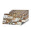Panneau mural effet pierre Country Stone Dark Toffee - Panneau unique-134688223