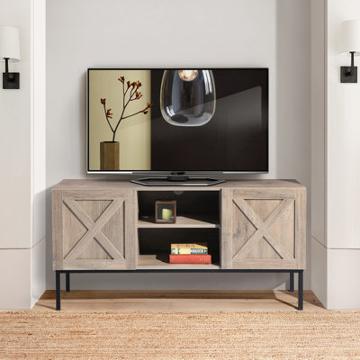 Yahir Unfinished TV Stand for TVs up to 43"