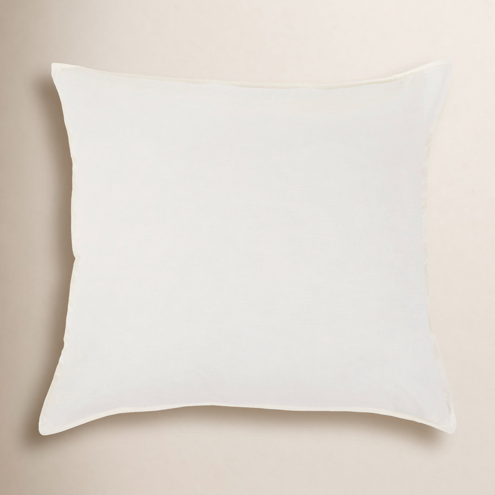 Parker 100% Linen Sham Set, Cream