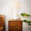 Lampe de table en verre
