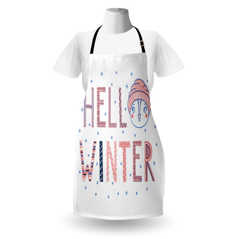 No Pattern Bib Apron