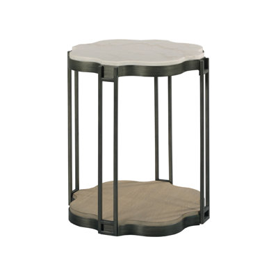 QUATREFOIL SHAPED END TABLE