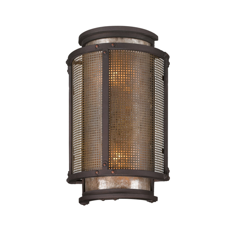 Copper Mountain 2-Light Outdoor Flush Mount, 14.25" H x 8.75" W x 4.5" D