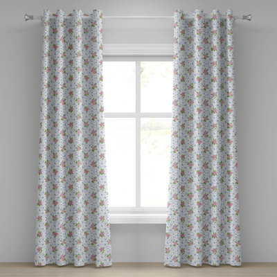 Sateen Blackout Curtains / Drapes Pair