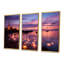 Coucher de soleil sur la plage florale II - art mural plage-966890226-966890238