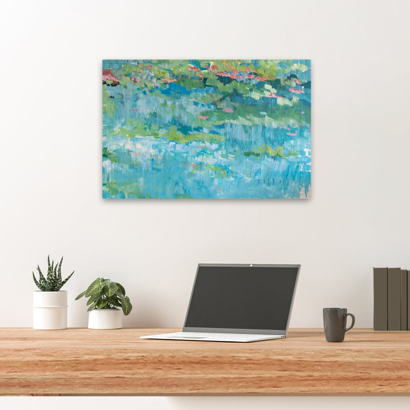 Coming Up Close - Abstracts Art contemporain, H 16 po x l 24 po