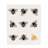 Set Of 2 Bee In Crest Dishcloth