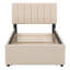 Lit plateforme tapissier Teddy