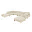 Canapé modulaire à large assise en velours côtelé-626659672-626659651