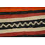 Tapis rayé en laine 5 x 11