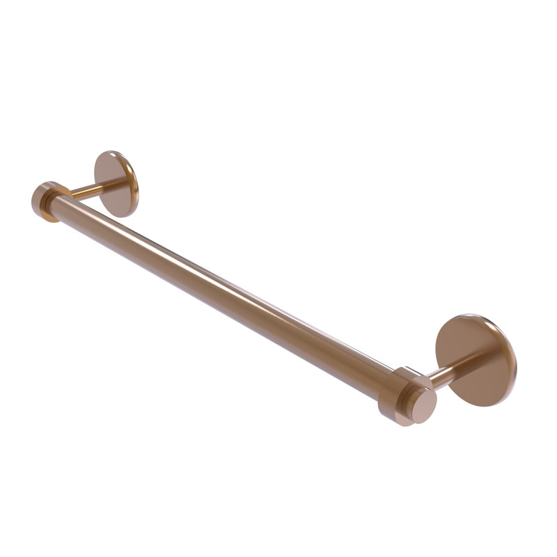 Barre à serviettes murale, Bronze brossé