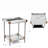 Serrina 18'' Glass Top Console Table