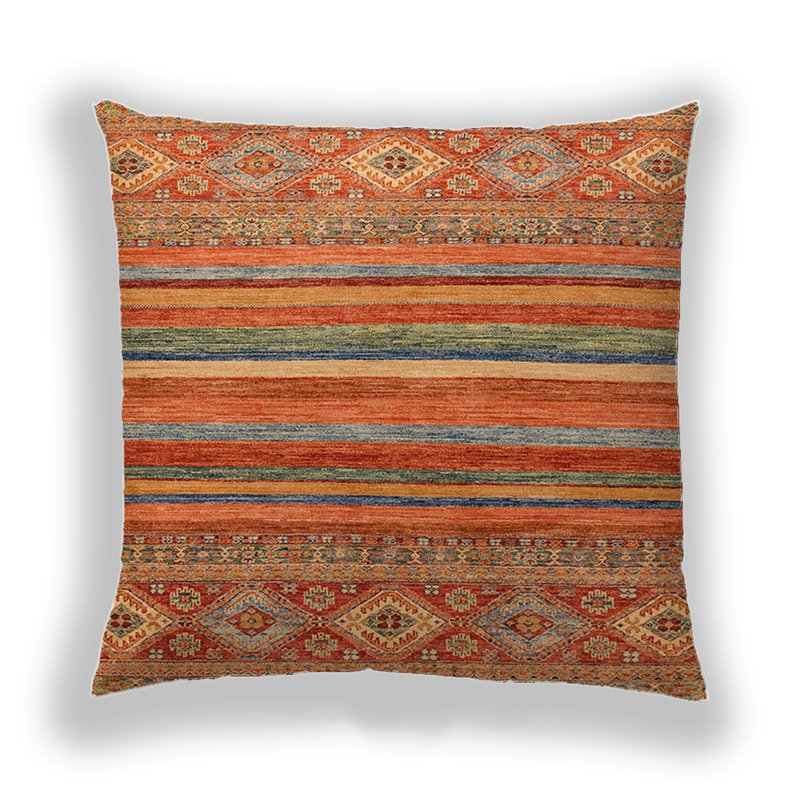 Coussin Abstract 2863, Microsuède