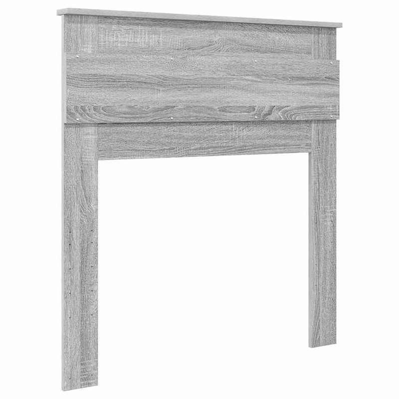Headboard, Twin, Grey Sonoma