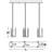 Bert 9 - Light Black Kitchen Island Pendant