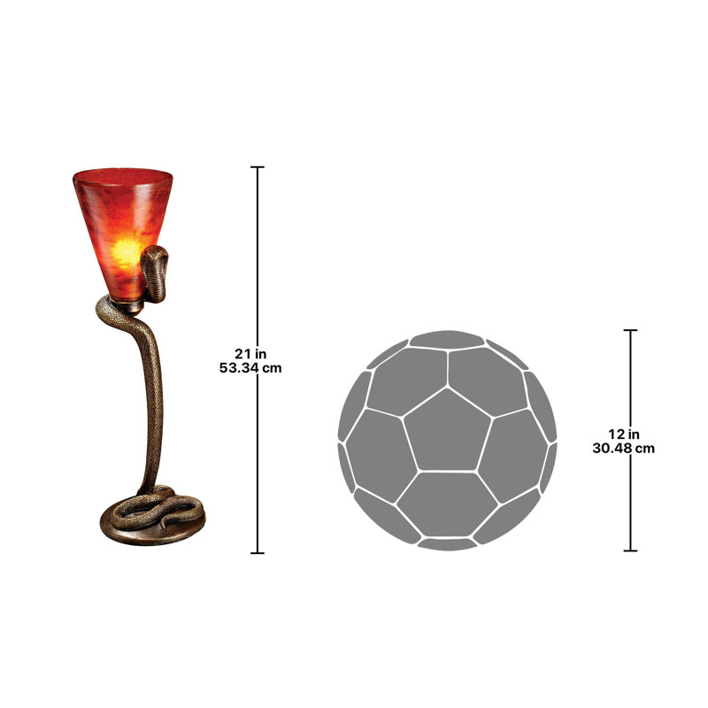 Lampe torchère 21 po Uraeus