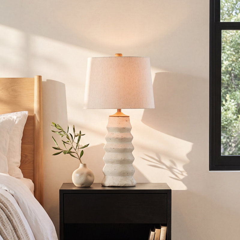 Linetta Concrete Table Lamp