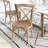 Arquit Stackable Cross-Back Wooden Bistro Chair-125313788-125324606